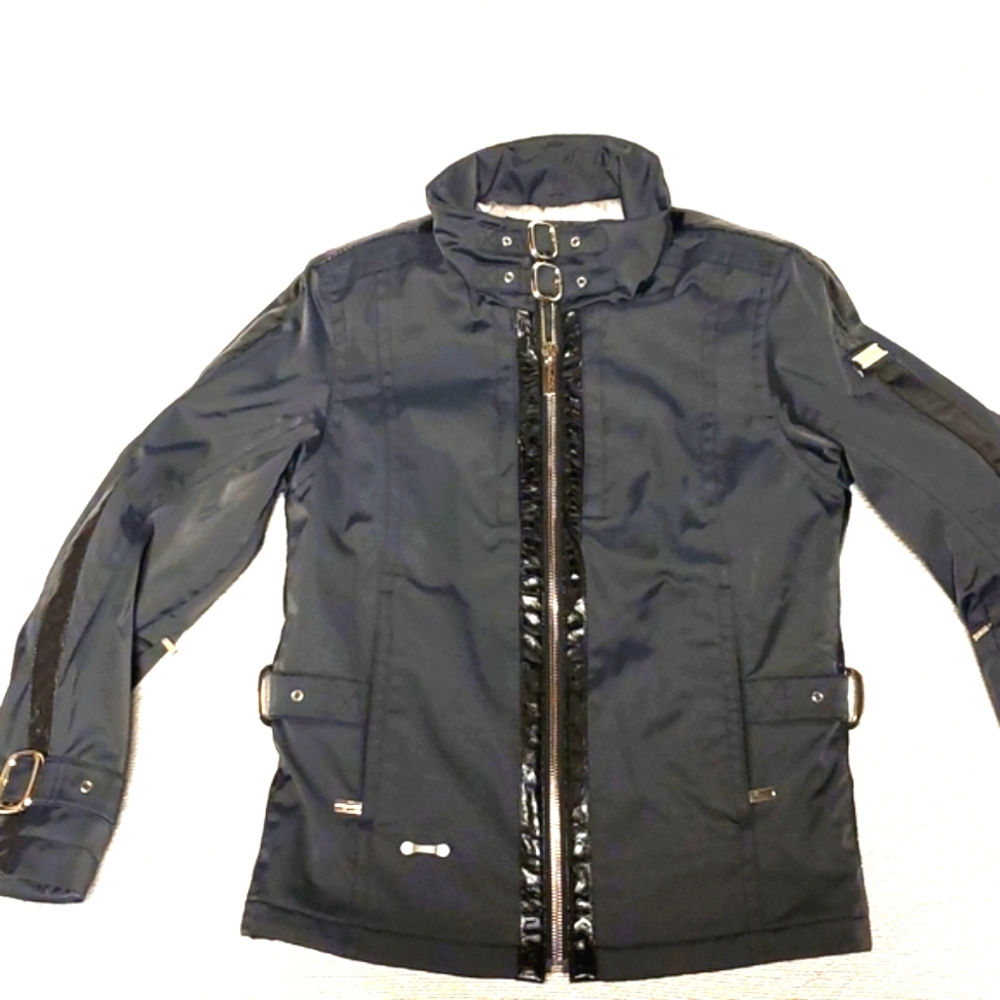 Sypder Womens stretch moto ski jacket black